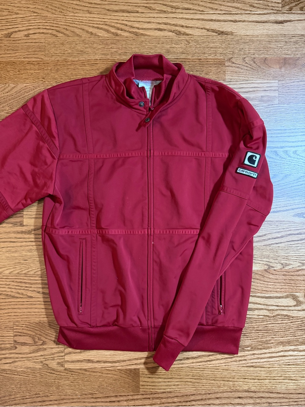 Carhartt Red Performance Zip-Front Jacket
